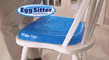 Cojín de Gel Ortopédico Ergonómico EGG SITTER