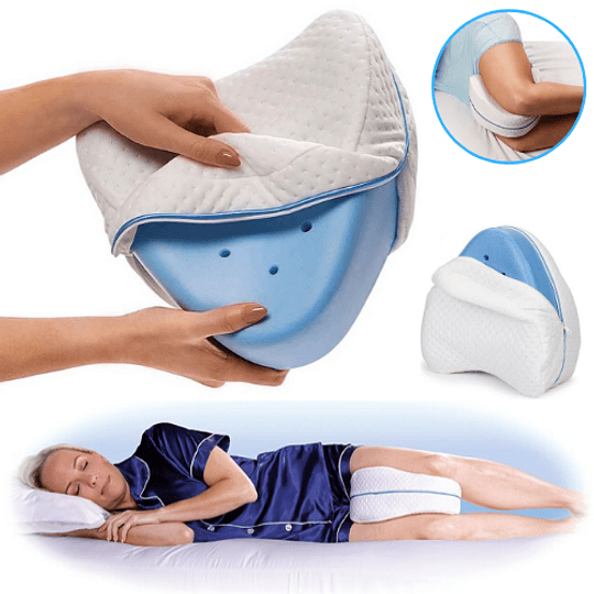 Cojín Ortopédico Memory Foam para Piernas | Más Comodidad al Dormir