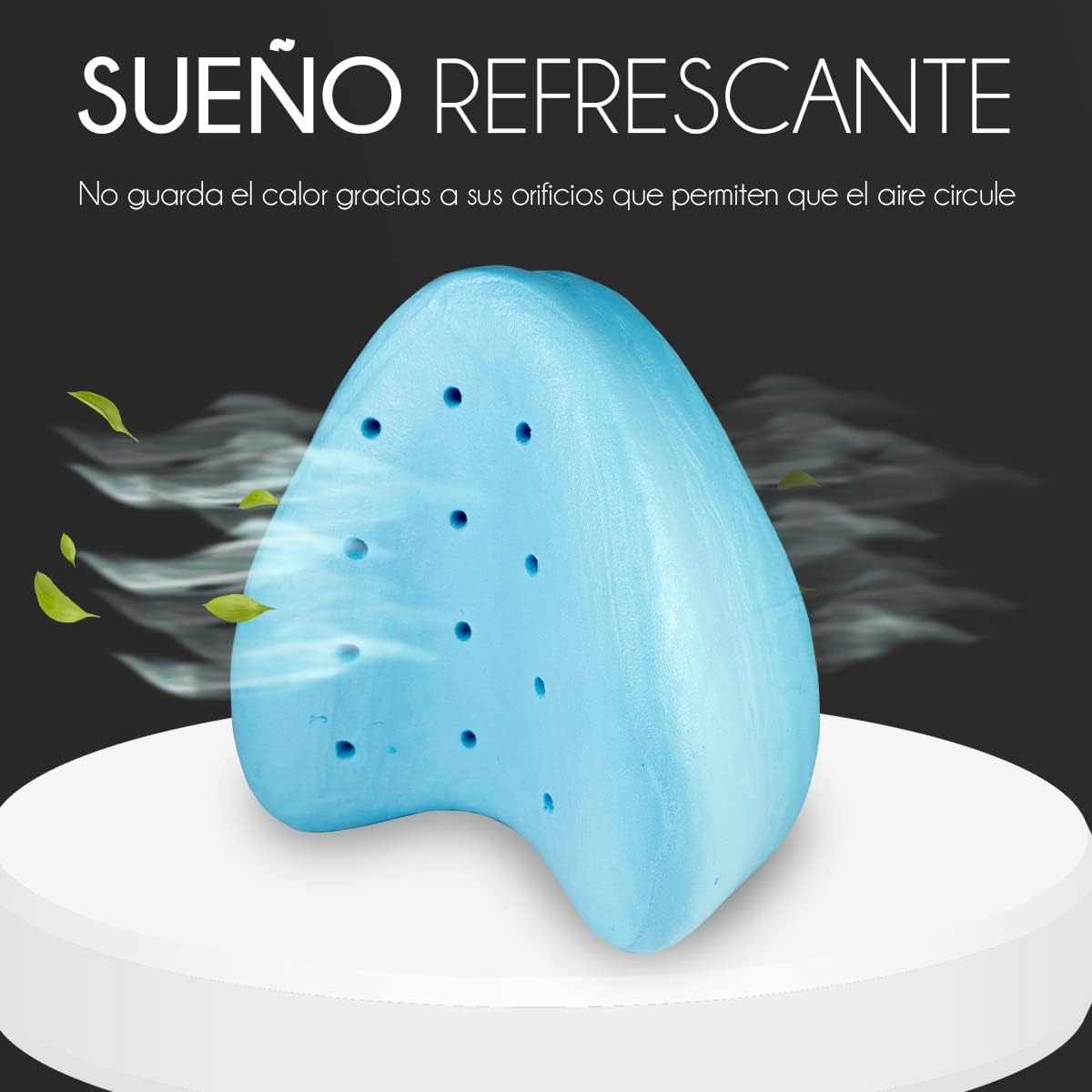Cojín Ortopédico Memory Foam para Piernas | Más Comodidad al Dormir