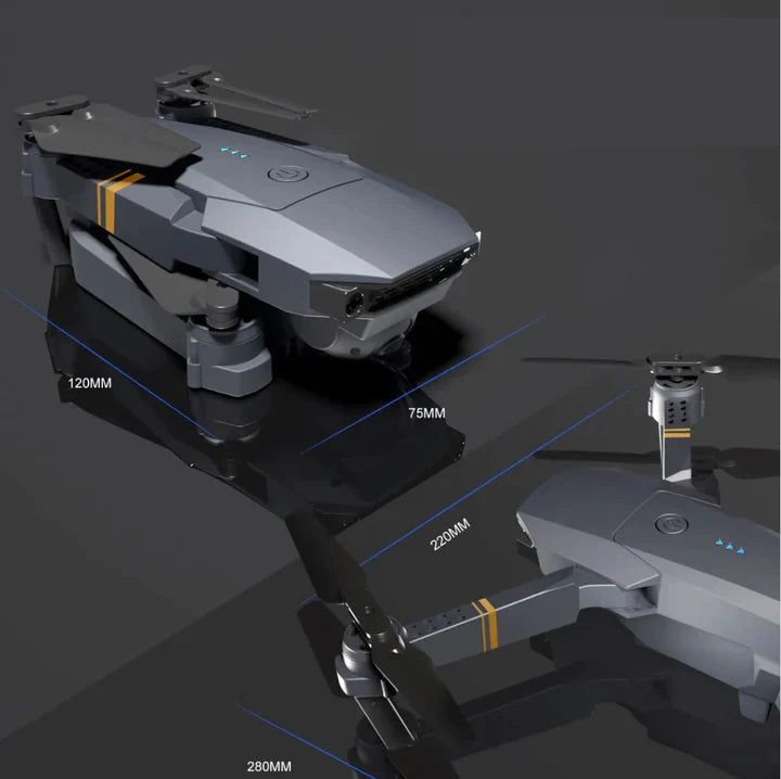 HyperDron™ Doble cámara HD + Maletín PRV