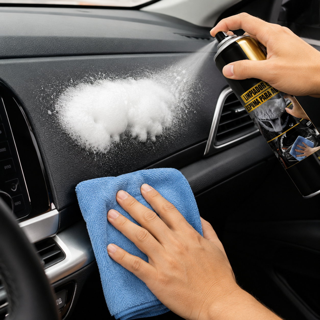 Limpiador en Espuma para Auto | Leisel